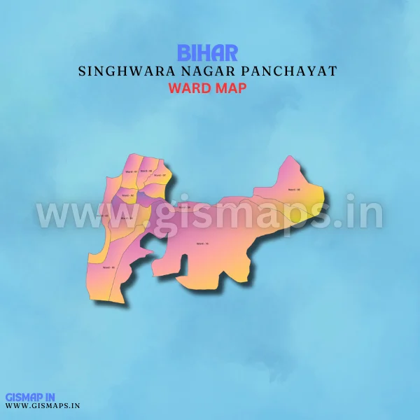 Singhwara Nagar Panchayat Ward Map